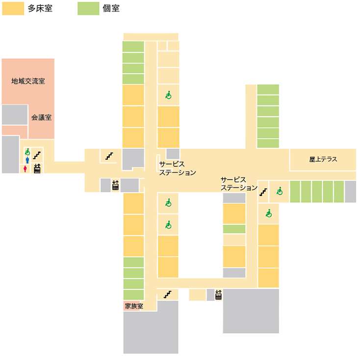 2F（一般棟）・3F